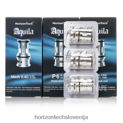 HorizonTech Aquila tuljava (paket 3 kosov) - Horizontech Vape Slovenija 02ZFF183 p6 - 0,15 ohm (3 paketi)