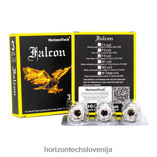 HorizonTech Falcon tuljave (3-paket) - Horizontech Slovenija 02ZFF161 tuljava f3 0,2 ohma