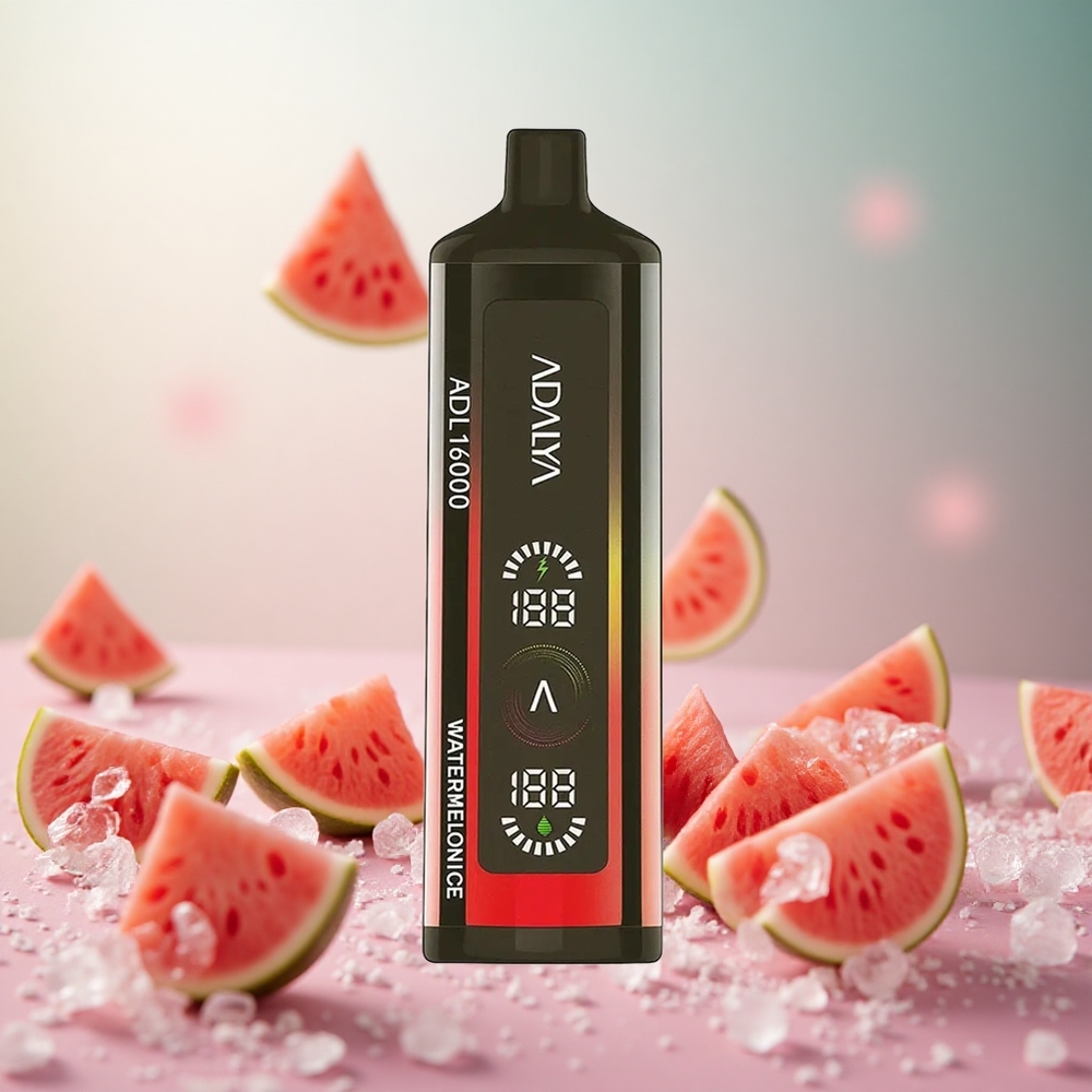 Adalya ADL 16000 PRO Puffs Lubenica Led Vape Slovenia 25ml 1000 mAh