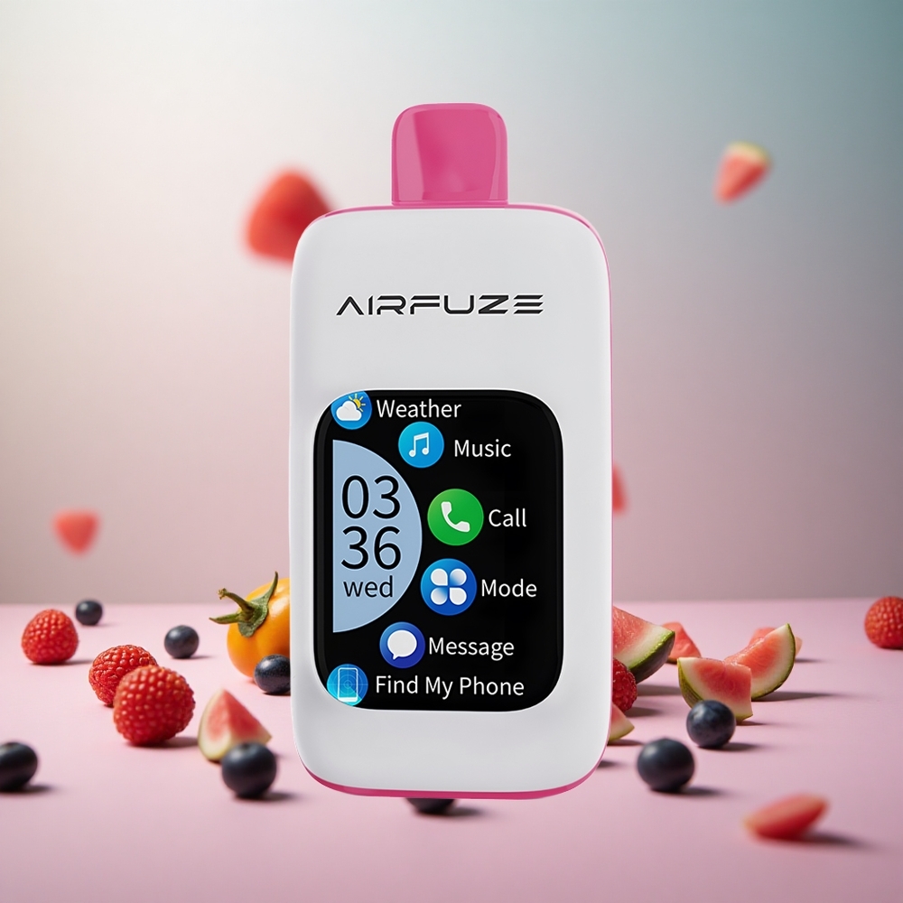 AirFuze Smart 30000 Puffs Disposable Vape Borovnica Lubenica Vape Slovenia 5% Nikotina 900mAh Baterija
