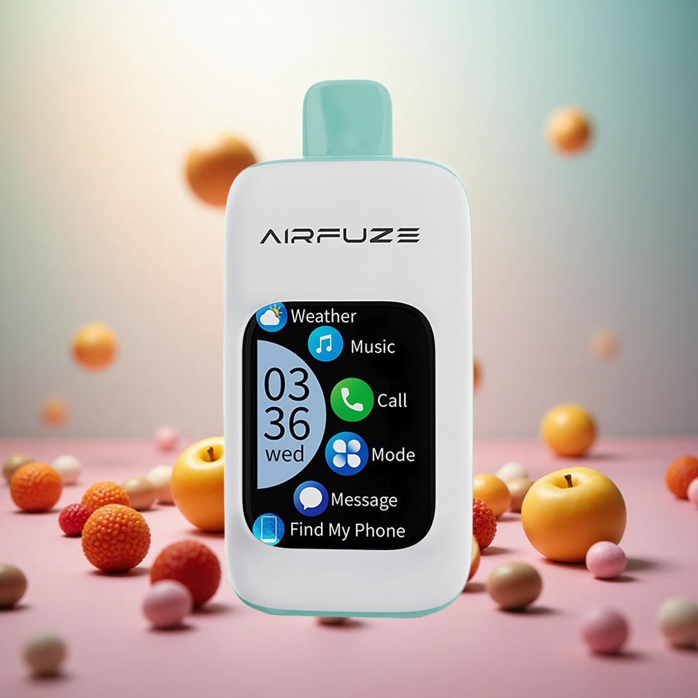 AirFuze Smart 30000 Puffs Disposable Vape Mavrični Sadni Izbruh Vape Slovenia 5% Nikotina 900mAh Baterija