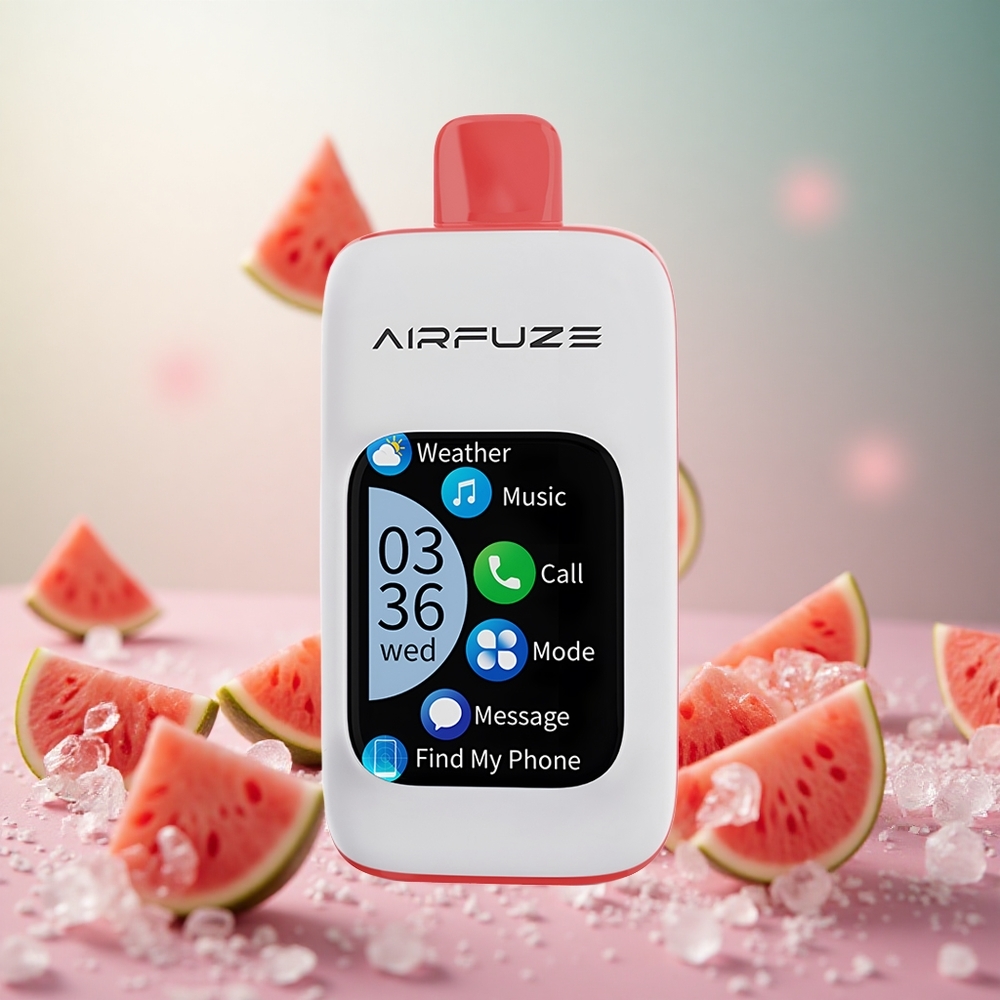 AirFuze Smart 30000 Puffs Melona Leden Vape Slovenia 5% Nikotina 900mAh