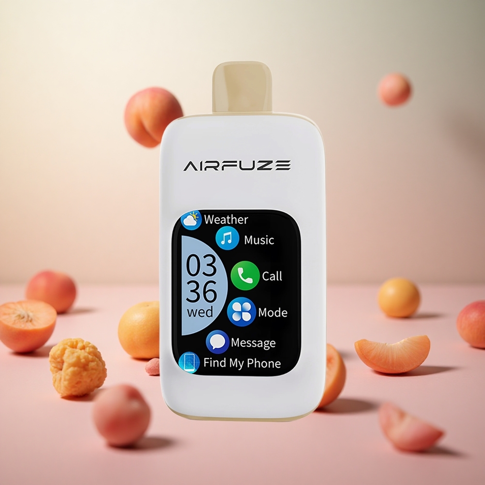 AirFuze Smart Pro 40000 Puffs Sočna Breskev Vape Slovenia 900mAh Polnljiv 20ML E-tekočina