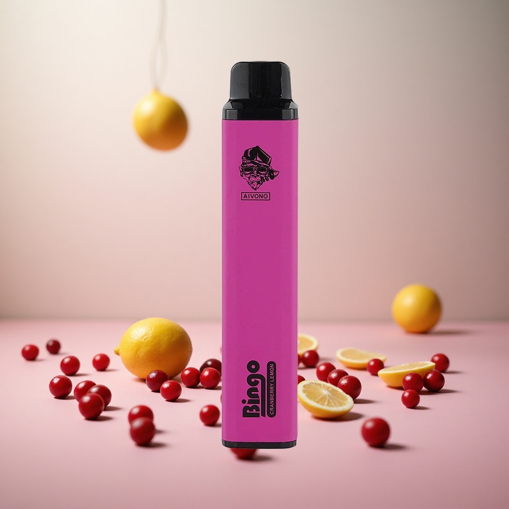 Aivono AIM BINGO 4000 Puffs Brusnica Limona Vape Slovenia 10mL 1000mAh