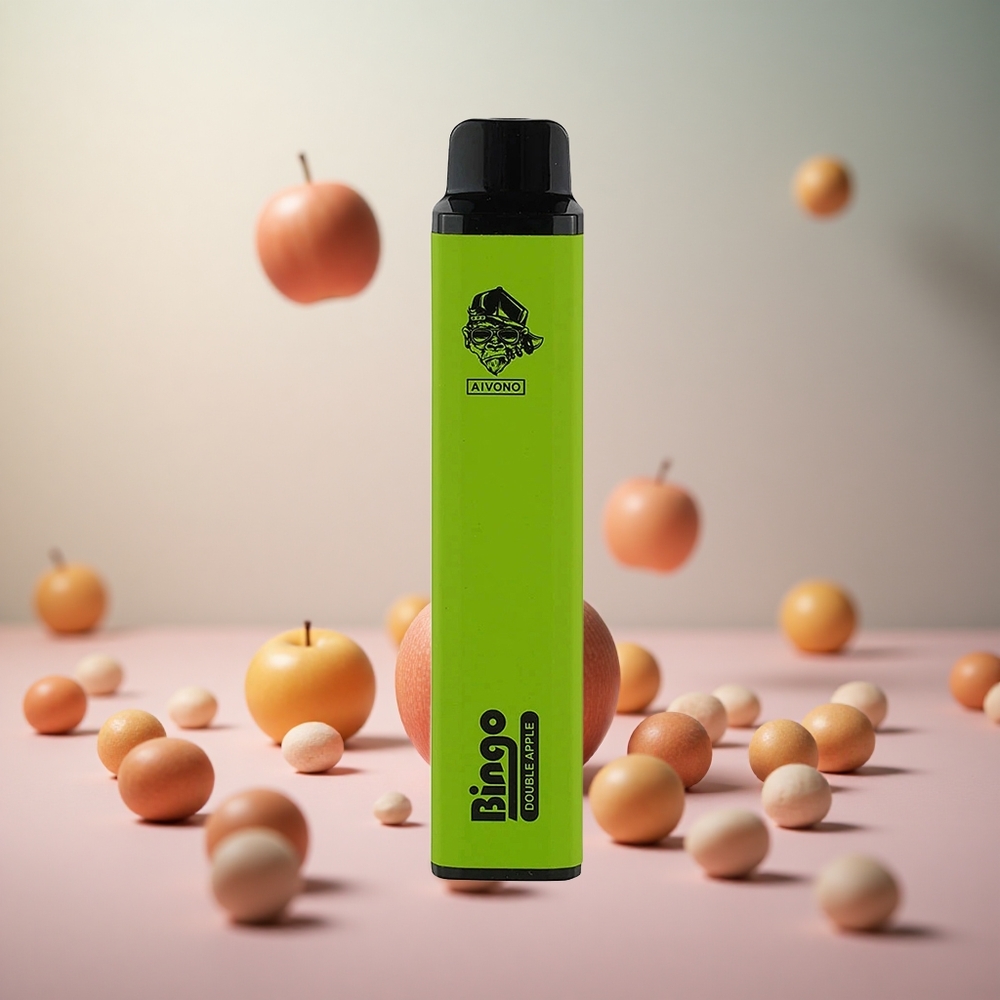 Aivono AIM BINGO 4000 Puffs Dvojno Jabolko Vape Slovenia 10mL 1000mAh