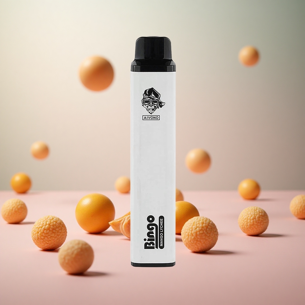 Aivono AIM BINGO 4000 Puffs Mango Liči Vape Slovenia 1000mAh 10mL