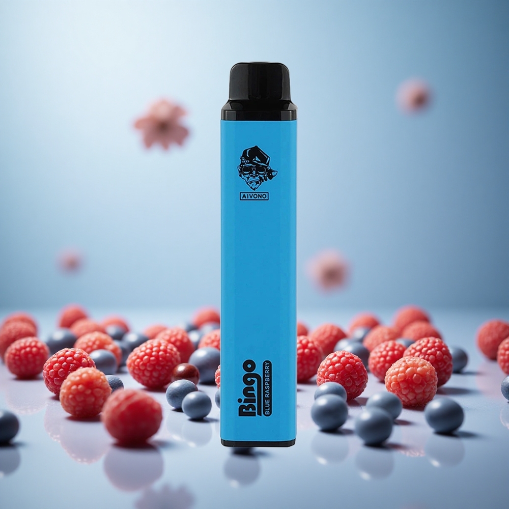 Aivono AIM BINGO 4000 Puffs Modra Malina Vape Slovenia 1000mAh 10mL