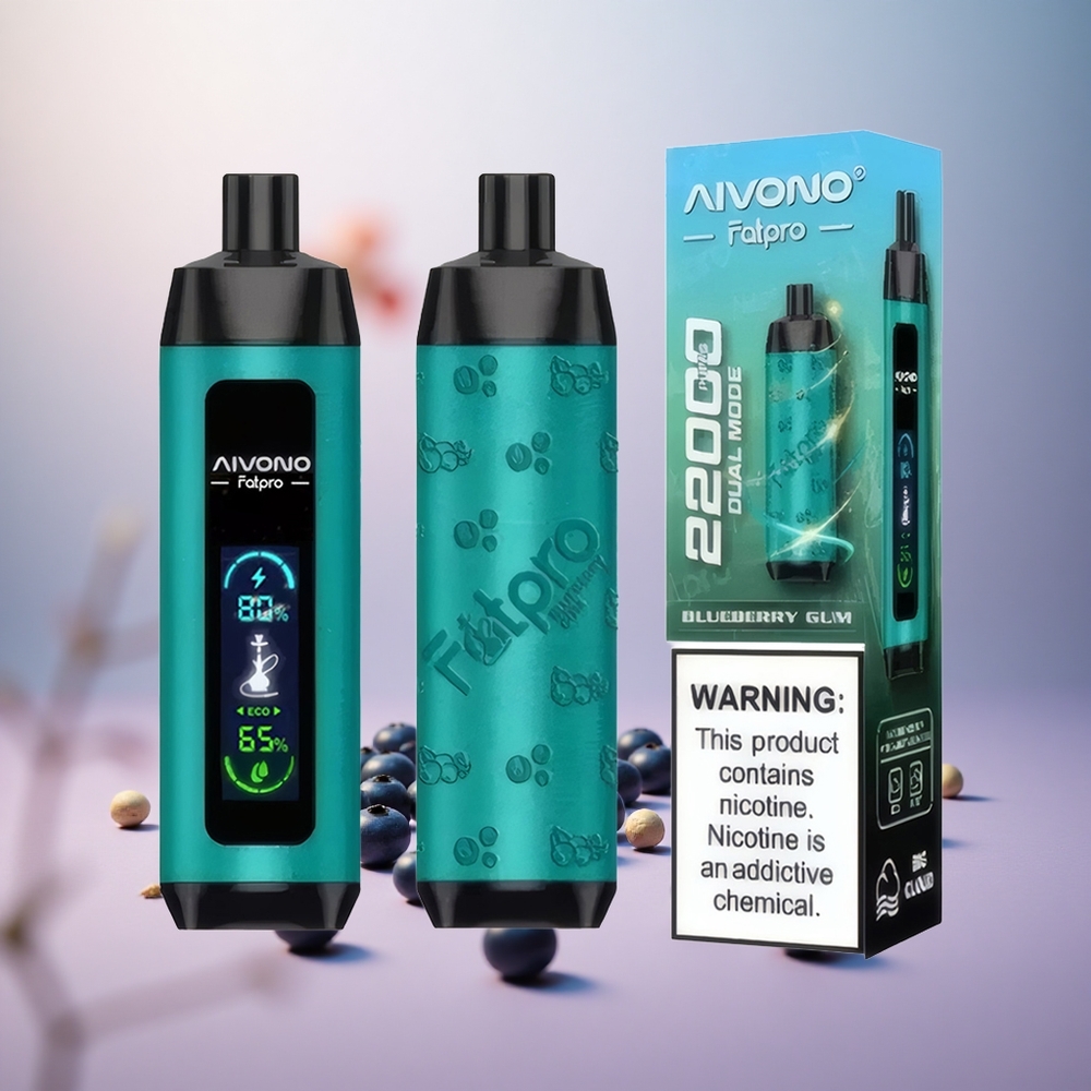 Aivono Aim Fatpro 22000 Puffs Borovnica Vape Slovenia 28ml 600mAh