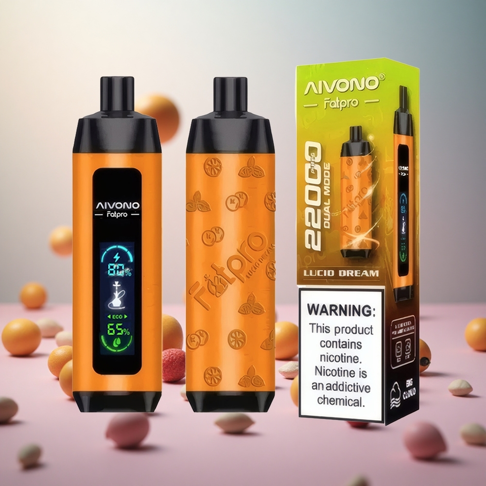 Aivono Aim Fatpro 22000 Puffs Lucid Sanje Vape Slovenia 28ml E-tekočina 0,6 ohm Mesh Coil