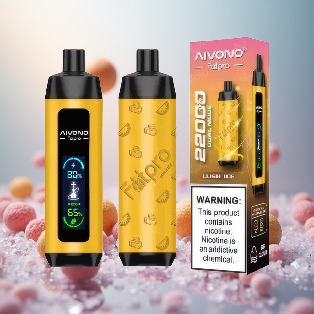 Aivono Aim Fatpro 22000 Puffs Sok Ledene Melone Vape Slovenia 28ml 600mAh