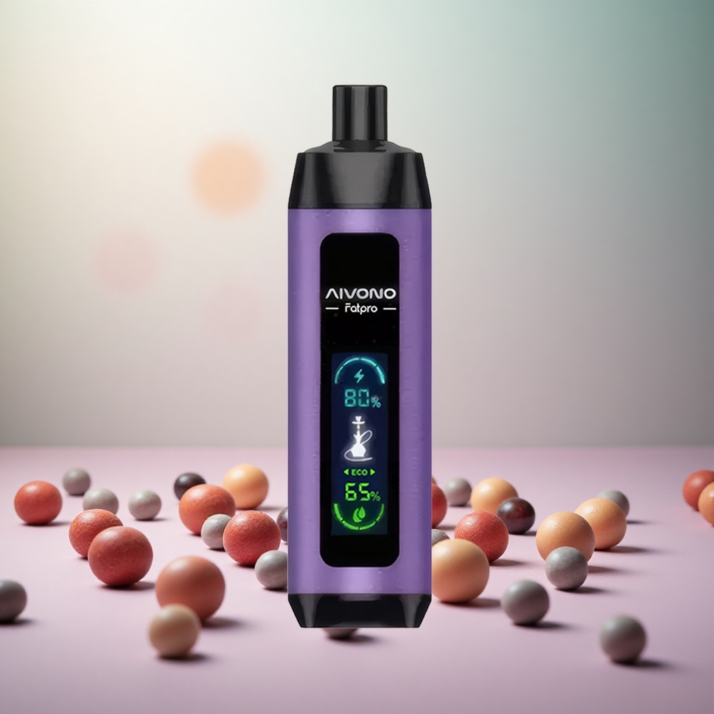 Aivono Aim Fatpro 22000 Puffs Vape Slovenia 28ml E-tekočina 600mah Polniljiva Grozdje Meta