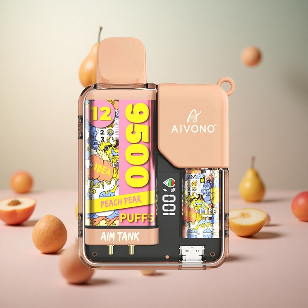 Aivono AIM-TANK 9500 Puffs Bresta Biskaj Vape Slovenia 18ml 650mAh