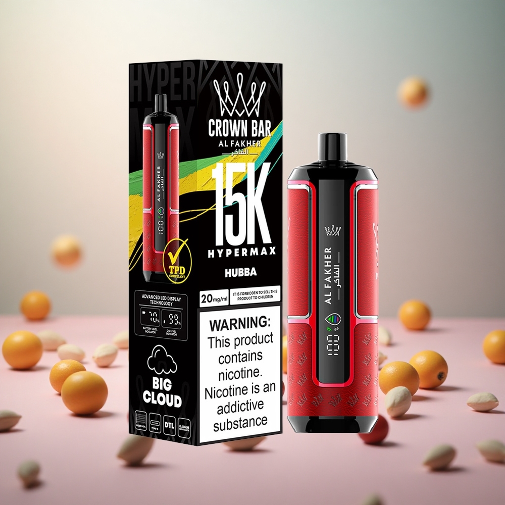 Al Fakher Crown Bar 15K 22ml/600mAh Vape Slovenia Kompakten/Prenosen