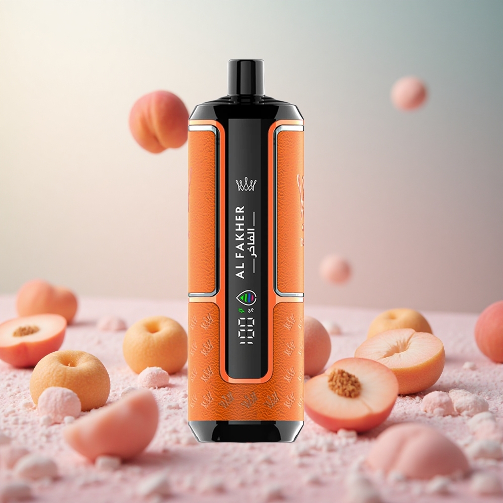 Al Fakher Crown Bar 15K Breskva Led Vape Slovenia 22ml 600mAh