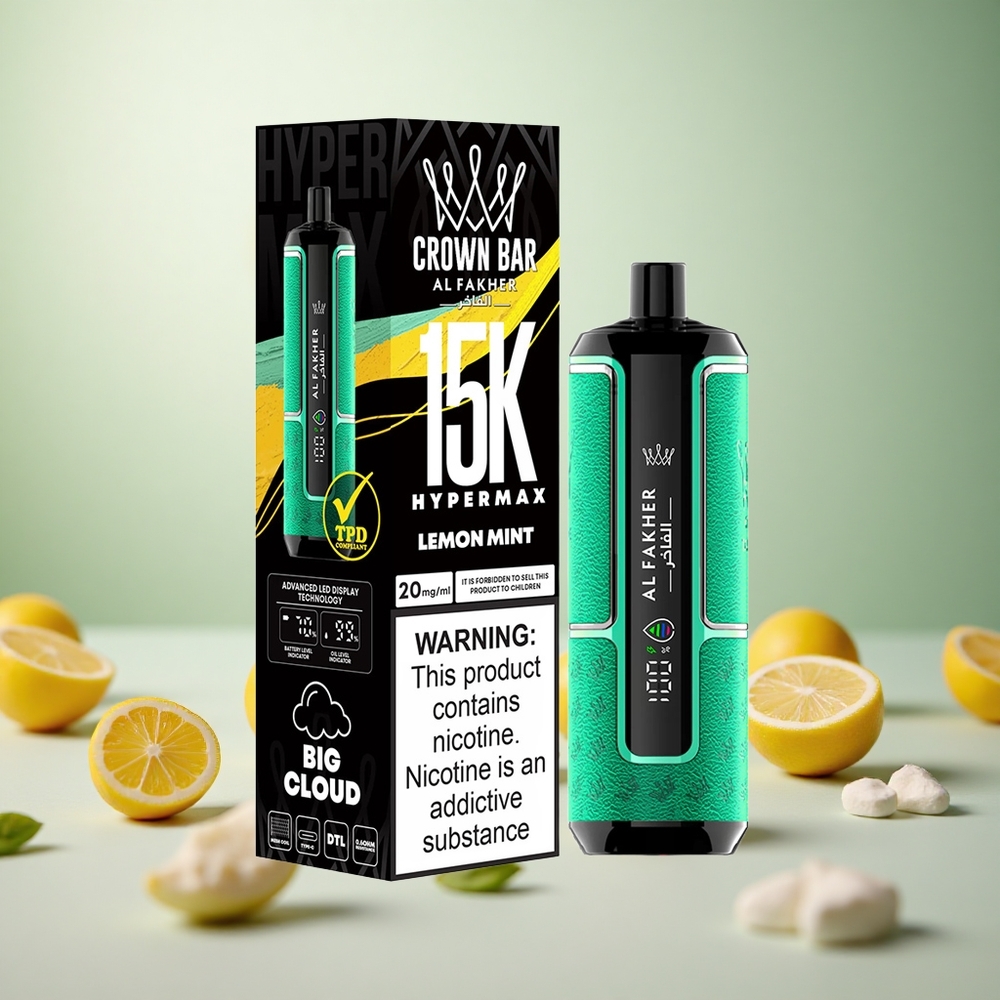 Al Fakher Crown Bar 15K Citrona Meta Vape Slovenia 22ml 15.000 Puffov
