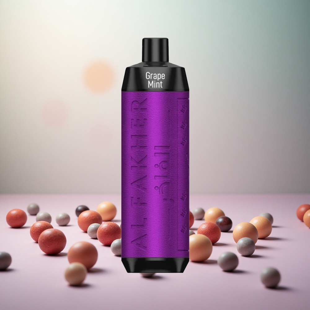Al Fakher Crown Bar 8000 Grozdje Meta Vape Slovenia 18ml e-Liquid Capacity 8000 Puffs