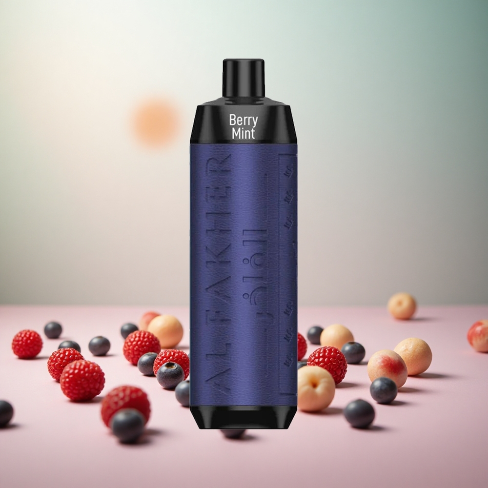 Al Fakher Crown Bar 8000 Jagoda Meta Vape Slovenia 18ml Do 8000 Puffov