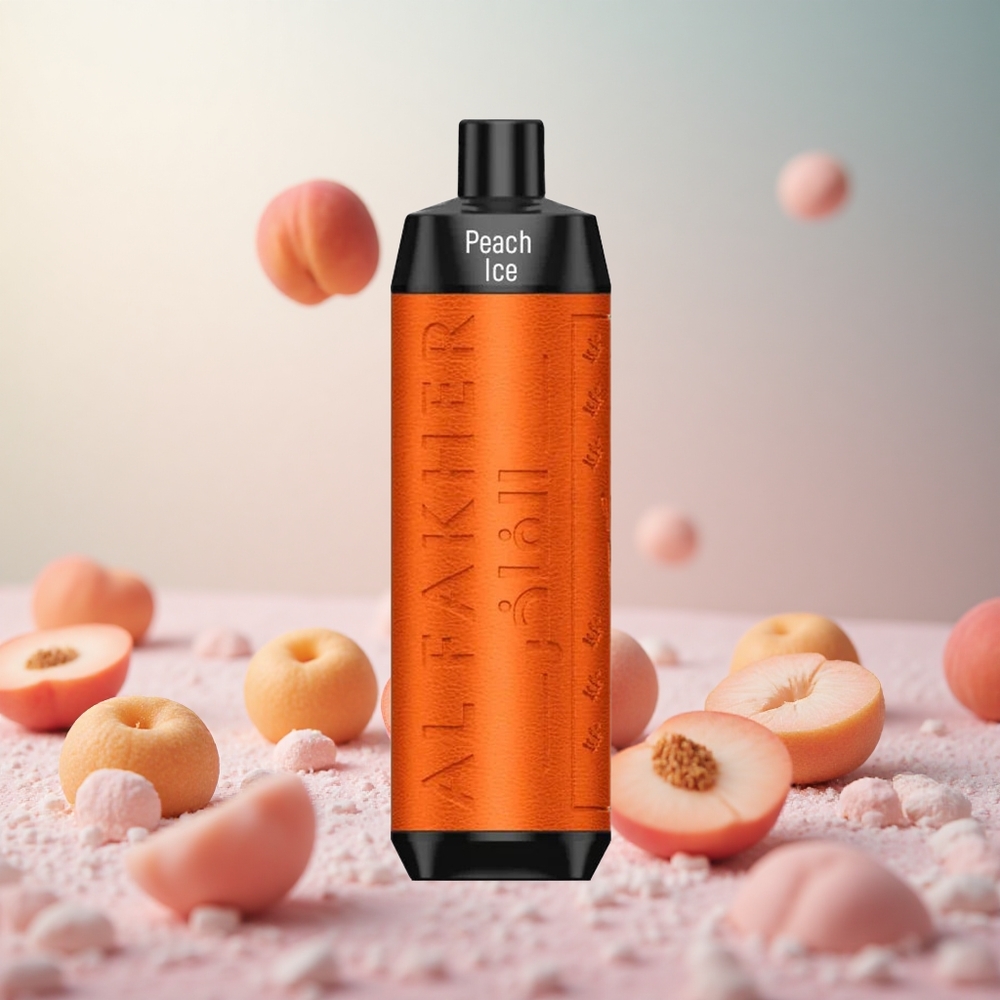 Al Fakher Crown Bar 8000 Kristalna Enkratna Vape Breskev Led Vape Slovenia 18ml 8000 Puffov