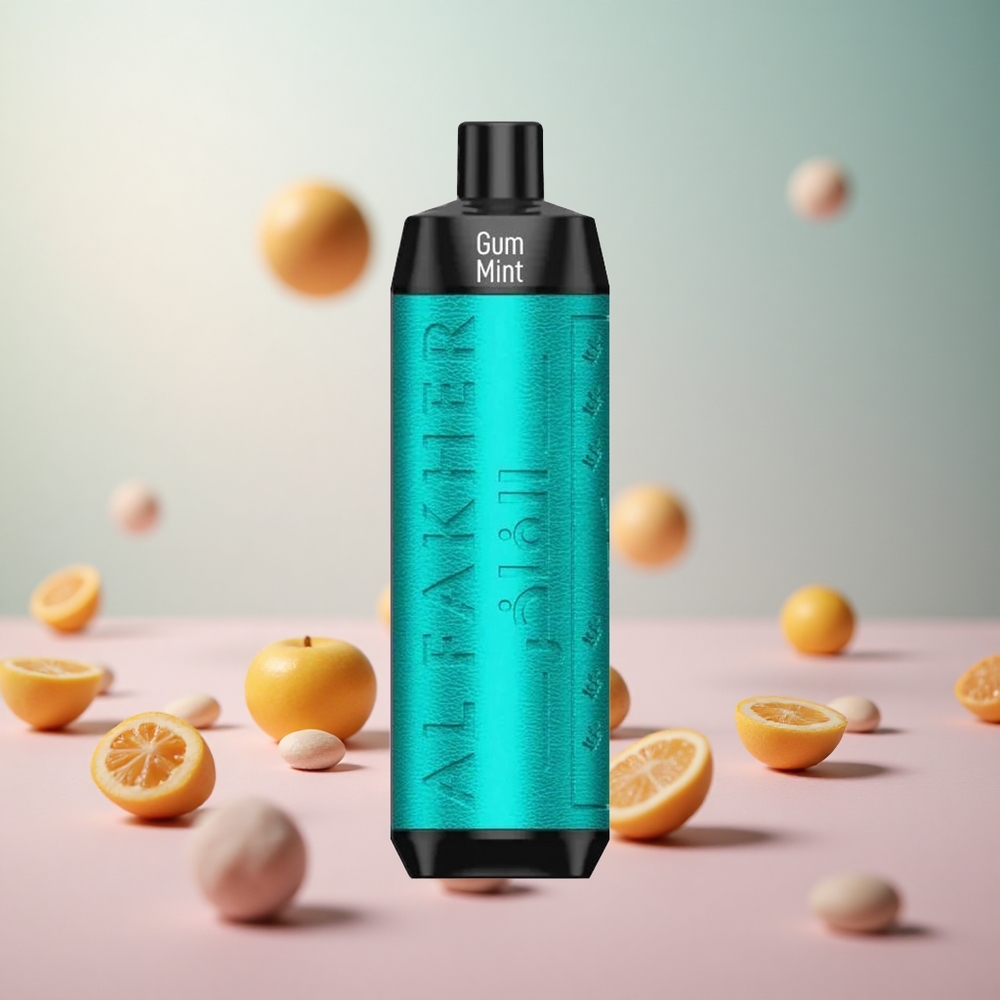 Al Fakher Crown Bar 8000 Kristalni Enkratni Vape Gumi Meta Vape Slovenia 18ml 8000 Puffov