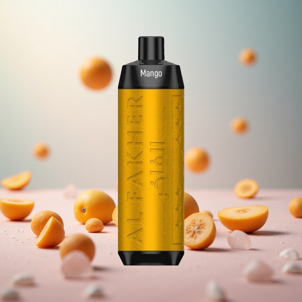 Al Fakher Crown Bar 8000 Mango Ledena Kristalna Vape Slovenia 18ml e-tekočina 5mg Nikotin