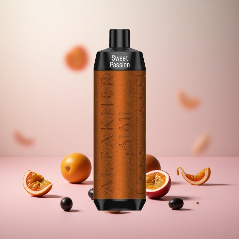 Al Fakher Crown Bar 8000 Sladki Pasijonček Vape Slovenia 18ml E-Tekočina 8000 Pufov