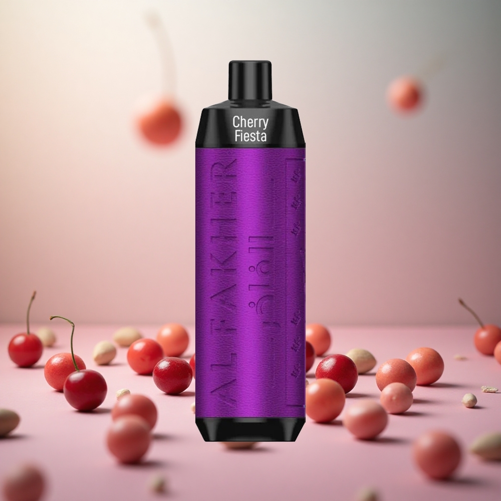 Al Fakher Crown Bar 8000 Češnjeva Fiesta Vape Slovenia 18ml 600mah