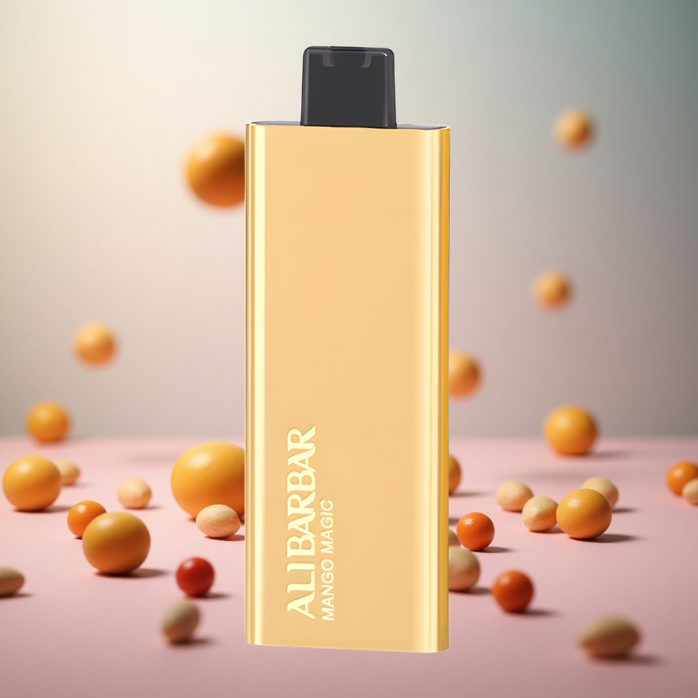 Alibarbar Pandora 7000 Puffs Enkratna Vapa Mango Čarovnija Vape Slovenia 17 ml 1.0 Ω