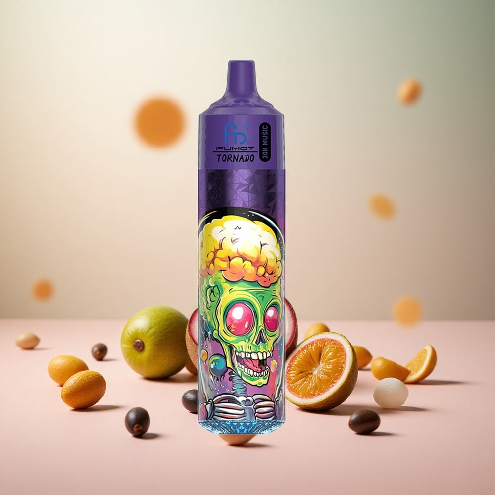 Fumot RandM Tornado 30000 Puffs Aromatična Kombinacija Kivi Pasijonka Gujava Vape Slovenia 30mL 2%,5% Nikotin