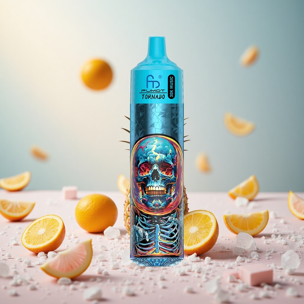Fumot Randm Tornado 30000 Puffs Ananas Ledena Vape Slovenia 30mL 600mAh
