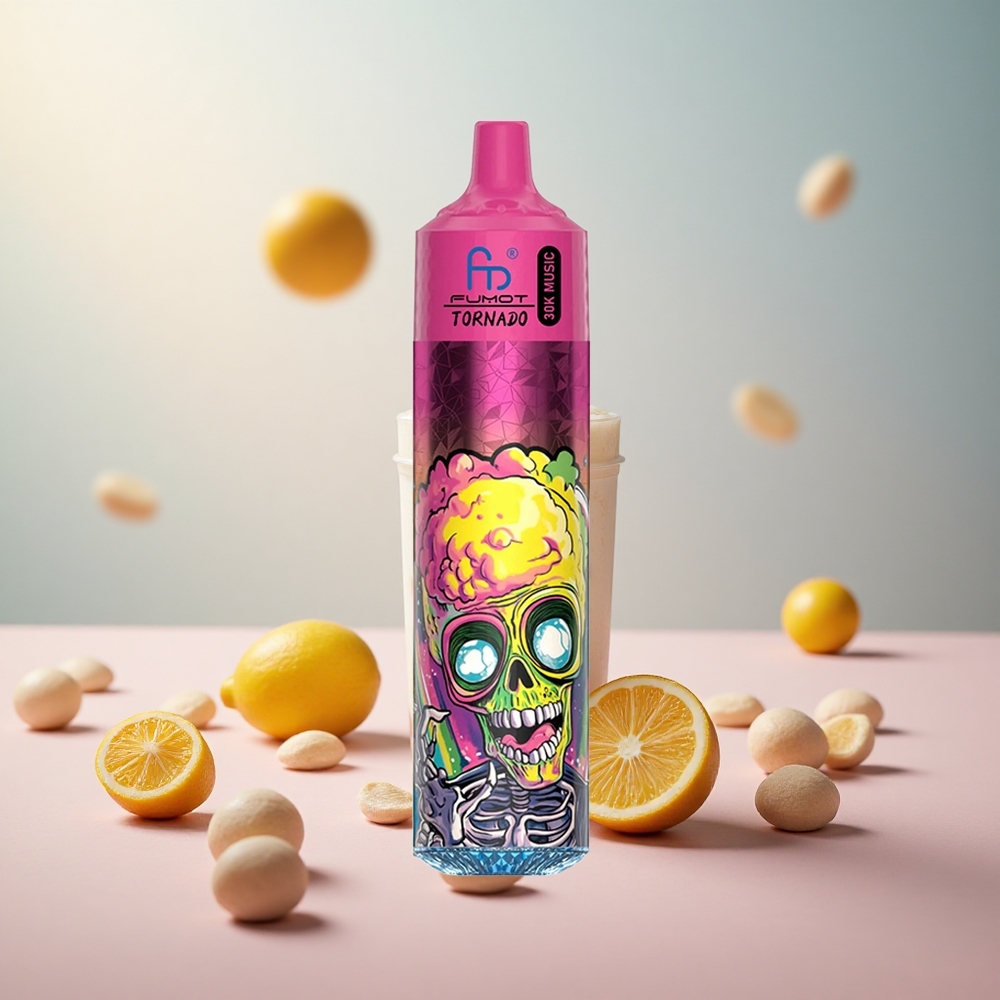 Fumot Randm Tornado 30000 Puffs Banana Ice Vape Slovenia 30mL 2%,5% Nikotin