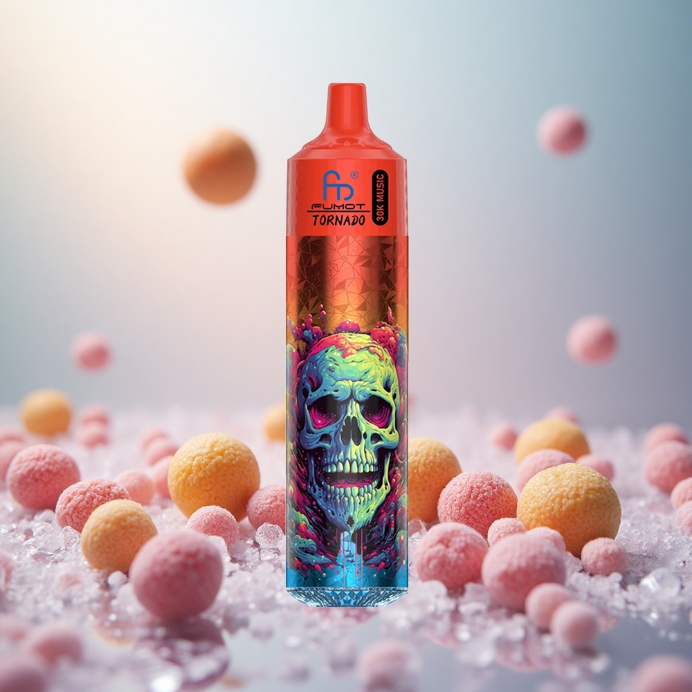 Fumot Randm Tornado 30000 Puffs Ljubičasti Led Vape Slovenia 30mL 600mAh