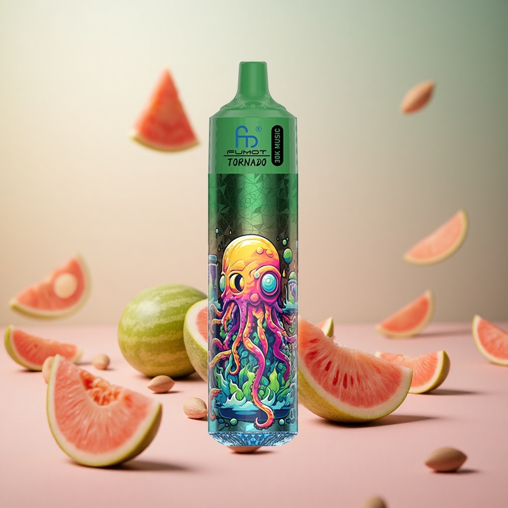 Fumot Randm Tornado 30000 Puffs Vape Slovenia 30mL 2%,5% Nikotin Lubenica Dinja