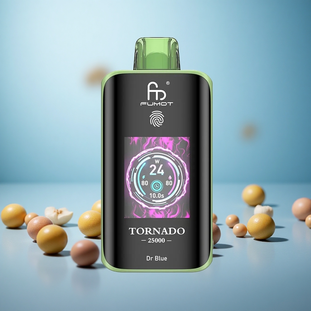 Fumot Tornado 25000 Puffs Dr Modra Vape Slovenia 20ml E-tekočina 700mAh Polnilna Baterija