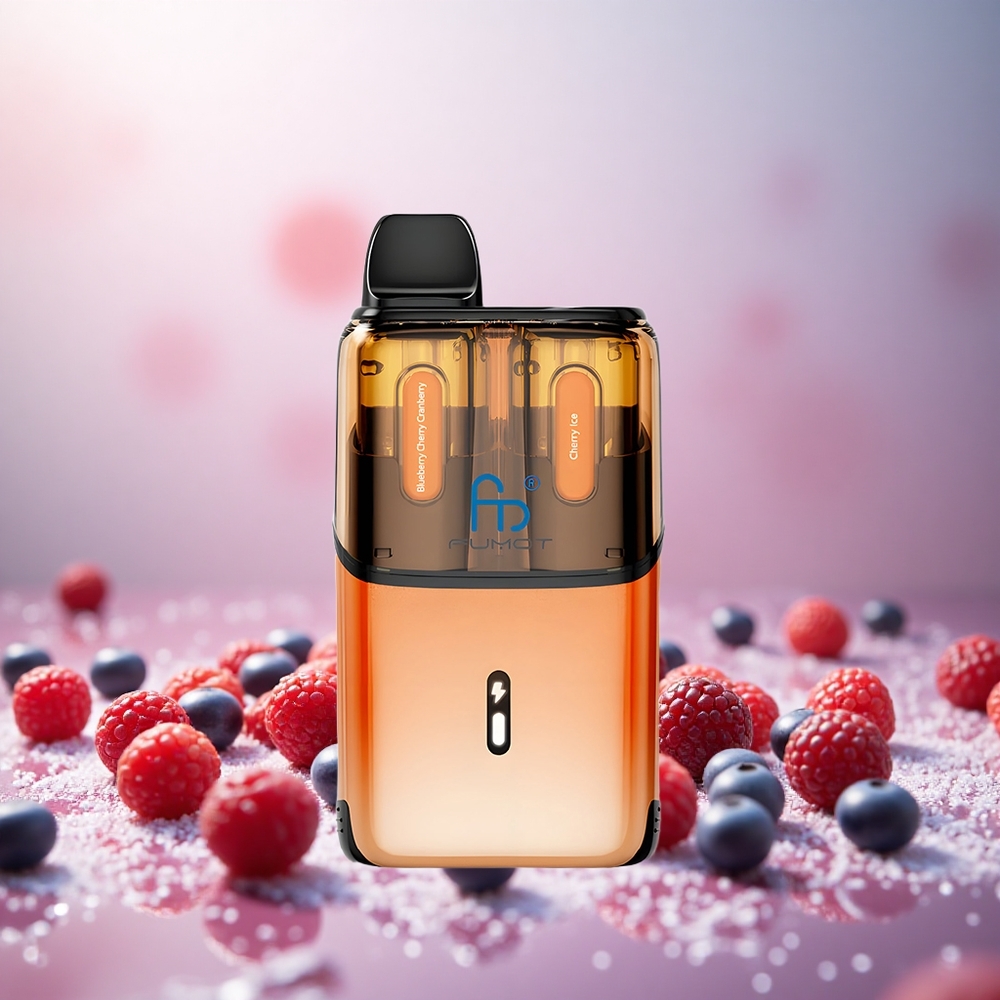 Fumot Ultra T32000 32000 Puffs Borovnica Češnja Brusnika - Češnjev Led Vape Slovenia 800mAh Baterija 24ml E-tekočina
