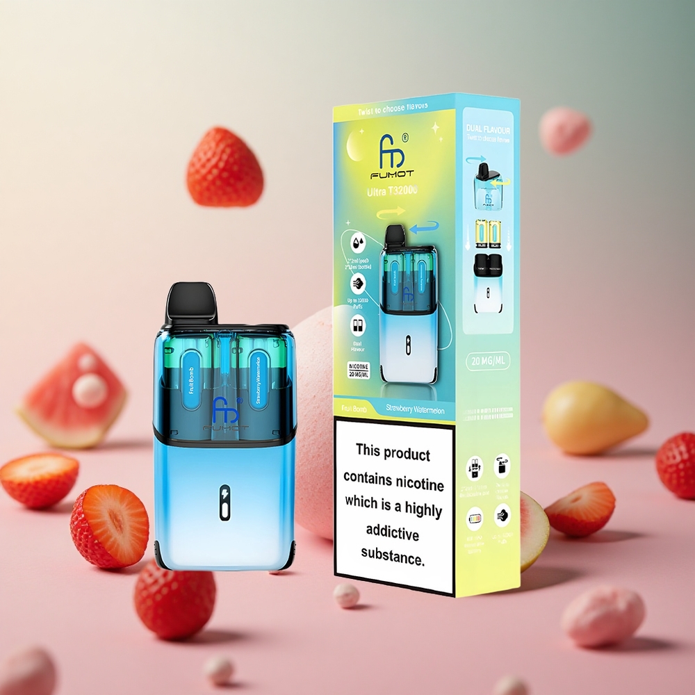 Fumot Ultra T32000 32000 ponovnih uporab Jagoda Lubenica Vape Slovenia 800mAh 24ml