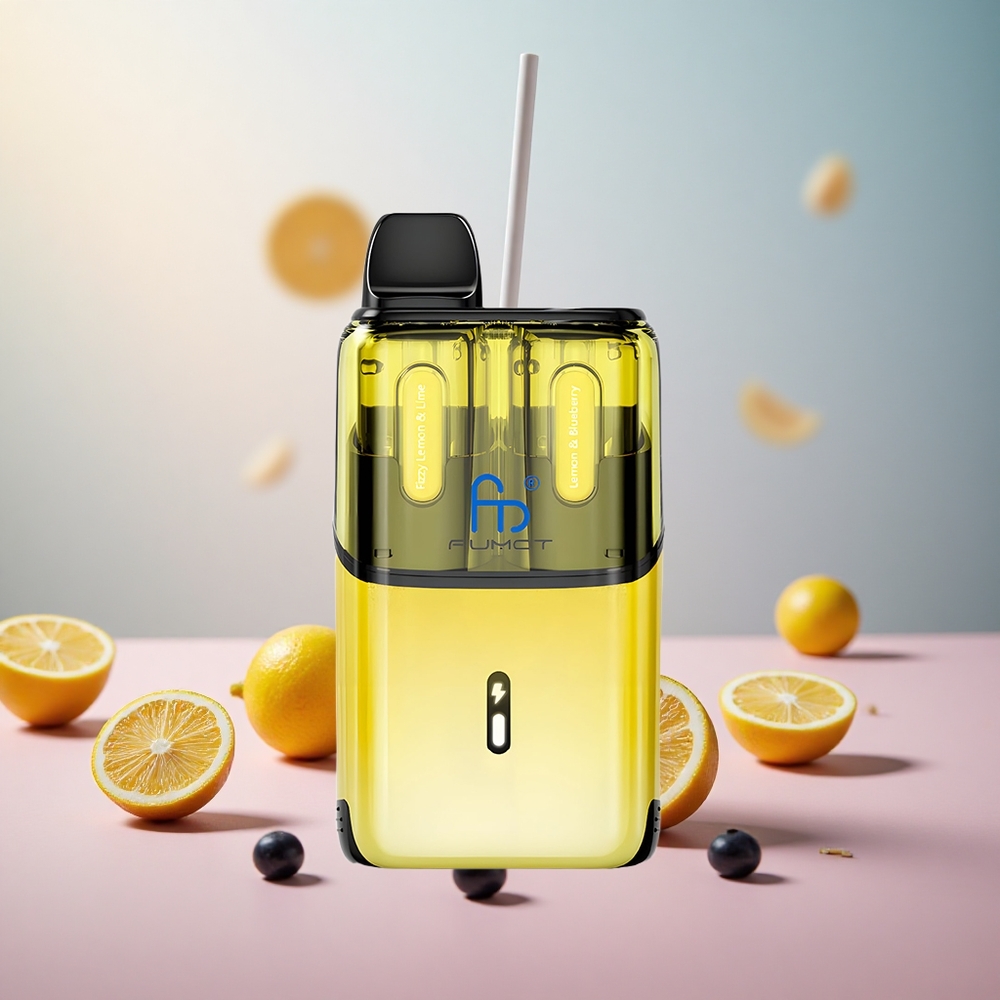 Fumot Ultra T32000 32000 potegov Gazirana Limona in Limeta - Limona in Borovnica Vape Slovenia 800mAh Baterija 20mg Nikotina