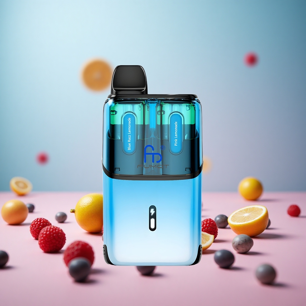 Fumot Ultra T32000 32000 potegov Modro Malinova Limonada - Roza Limonada Vape Slovenia 800mAh 24ml