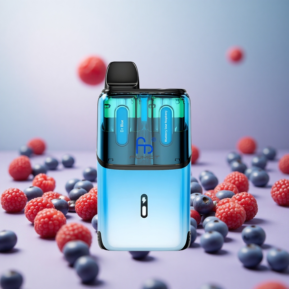Fumot Ultra T32000 32000 povžev Dr Modra - Borovnica Kisla Malina Vape Slovenia 800mAh 24ml