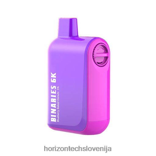 HorizonTech Binaries Cabin za enkratno uporabo 15 ml - Horizon Tech Company 02ZFF35 borovničev pečen krof