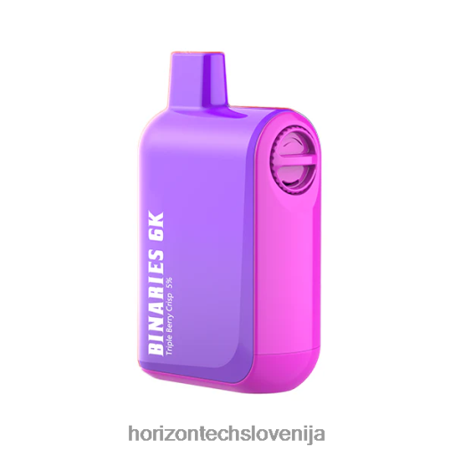 HorizonTech Binaries Cabin za enkratno uporabo 15 ml - Horizon Tech Vape 02ZFF44 triple berry crisp