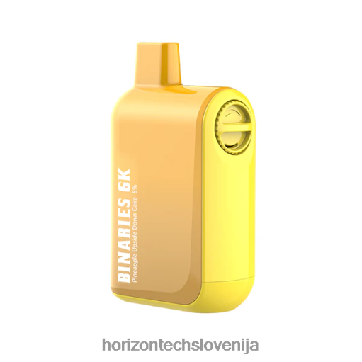 HorizonTech Binaries Cabin za enkratno uporabo 15 ml - Horizontech Slovenija 02ZFF41 ananasova narobe obrnjena torta