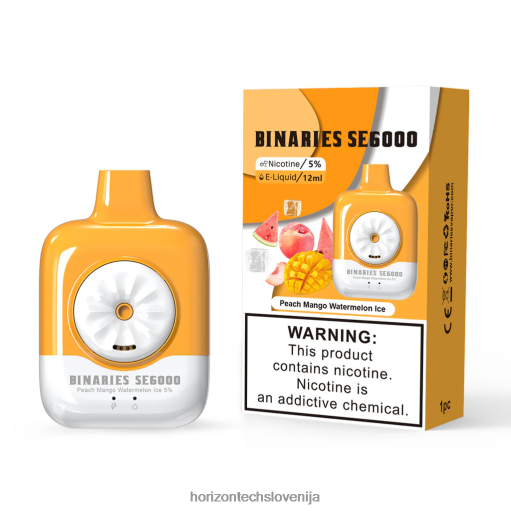 HorizonTech Binaries Cabin za enkratno uporabo 12 ml - Horizontech Vape Slovenija 02ZFF143 breskev mango lubenica led