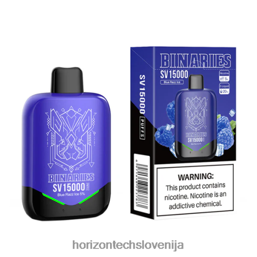 HorizonTech Binaries Cabin za enkratno uporabo sv - Horizon Tech Coils 02ZFF87 modri razz led