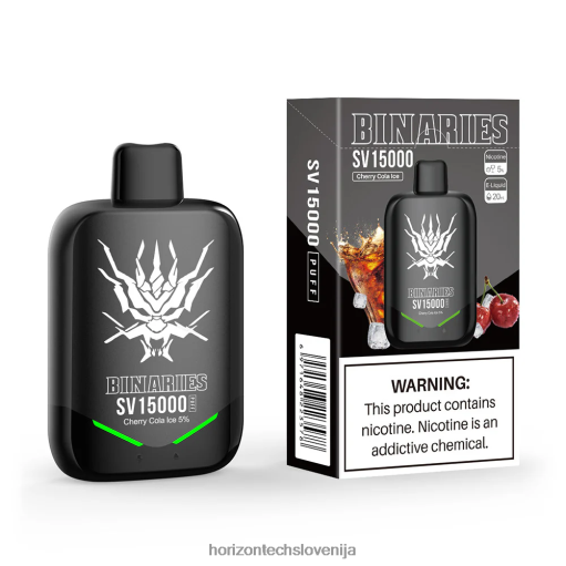 HorizonTech Binaries Cabin za enkratno uporabo sv - Horizon Tech Vape Tank 02ZFF88 češnjeva kola led