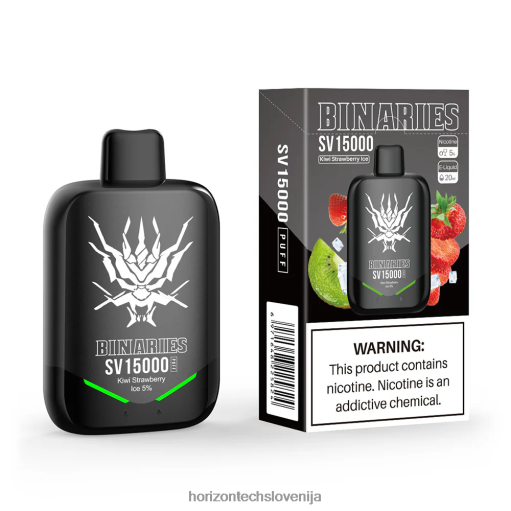 HorizonTech Binaries Cabin za enkratno uporabo sv - Horizontech Vape Kit 02ZFF89 kivijev jagodni led